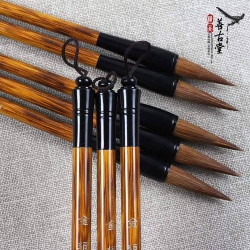 Bút lang hào lông sói, viết Thư pháp, thư họa